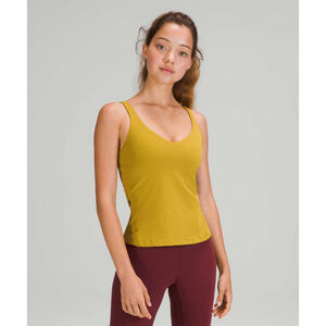 Lululemon Align Waist-Length Tank Top *Light Support, A/B Cups Auric Gold Size 2